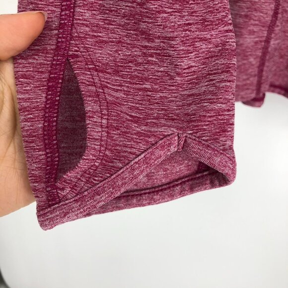 The North Face Pink Berry Cerise Heather 1/4 Zip Long Sleeve baselayer size M - Picture 7 of 15